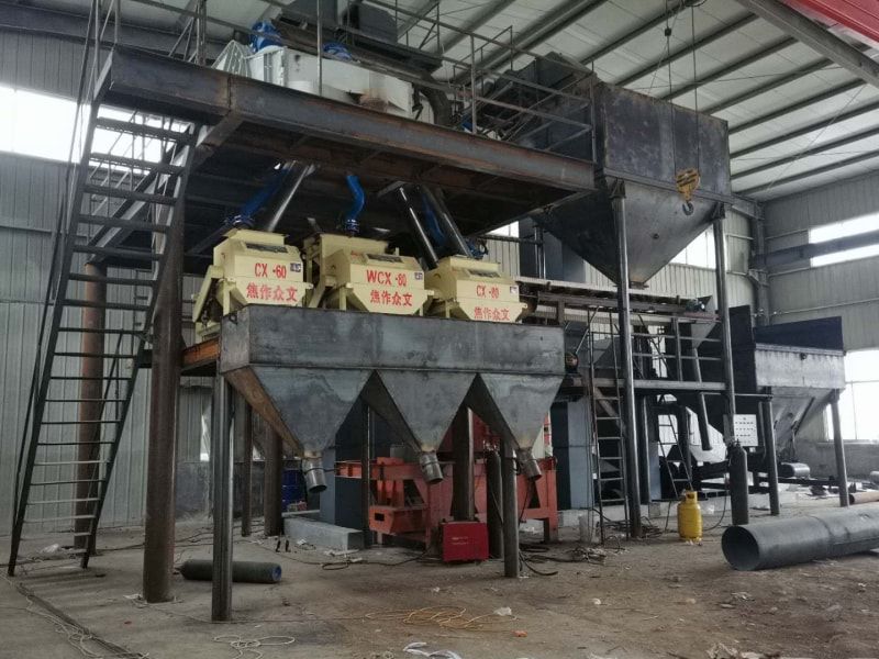 新疆某金屬硅粉集團(tuán)使用現(xiàn)場(chǎng)